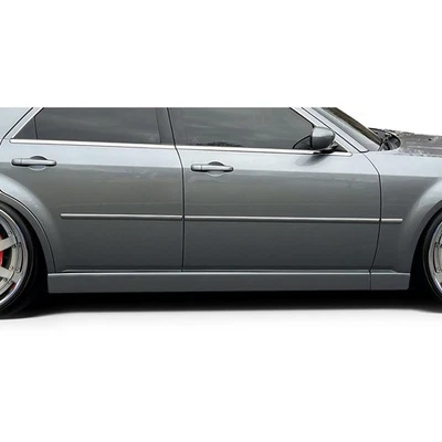 For Chrysler 300 05-10 Emery Style Fiberglass Side Skirt Rocker Panels Unpainted Foto 1 de 3