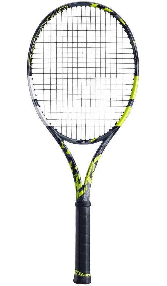 Tennisschläger Babolat Pure Aero U NCV Grey Yellow White L2 - Unbesaitet