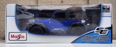 Maisto 1: 18 比例特别版 • 蓝色 2014 吉普牧马人 — 第 1/4 张图片