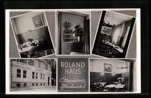 Ansichtskarte Hannover, Gasthaus Roland Haus, Bleichenstr. 3 - Picture 1 of 2