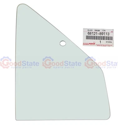 Genuine Hilux YN85 YN80 YN106 Single Cab Right RH Quarter 1/4 Vent Window Glass - Image 1 of 2