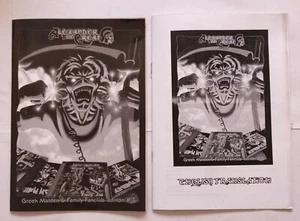 Iron Maiden Greek Maiden & Family Fanclub edition #7 Magazine Grecia+ suplemento - Picture 1 of 7