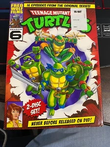 RARE Good Find 2 CD Set Teenage Mutant Ninja Turtles: Season 6 (DVD, 1992) - Picture 1 of 2