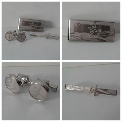 Montblanc Gemelos, Clip de Corbata y Clip de Dinero Juego a Juego - Le Petit Prince NUEVO Foto 1 de 4