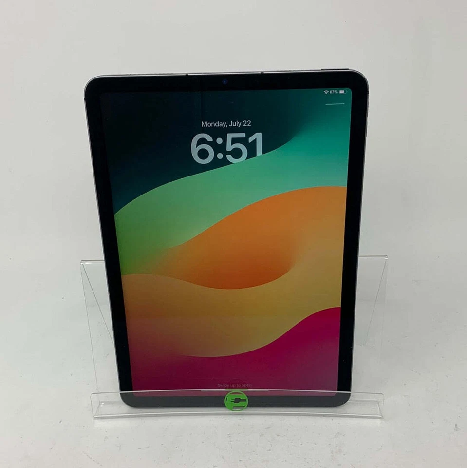 Apple iPad Air 4ª Geração 64GB 1703 Cinza Espacial MYHX2LLA G3D Desbloqueado DEFEITO - Imagem 1 de 4