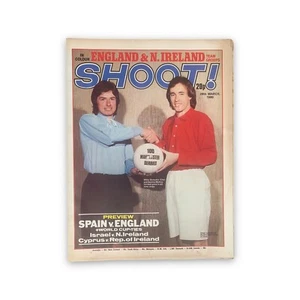 Shoot Magazine 29 March 1980 Willie Donachie Manchester City England Northern Ir - Imagen 1 de 1