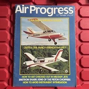 Air Progress Magazine Homespun Maule French Rallye Vintage September 1974 - Bild 1 von 2