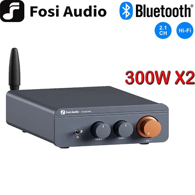 Fosi Audio BT20A PRO Bluetooth 5.0 Amplifiers TPA3255 2.0 Channel Class D Hi-Fi - Image 1 of 4