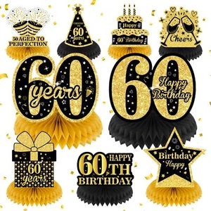 9PCS 50th Birthday decorations 50th birthday Centerpieces for Tables Decoration - Picture 1 of 7