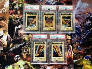 Bandai and Konami Exodia 1st Edition Complete Sets Collection PSA Yu-Gi-Oh! - Picture 1 of 21