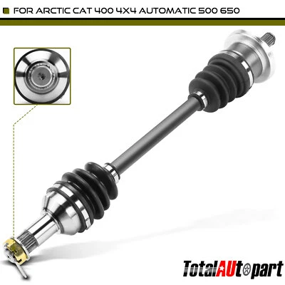 Conjunto de eje CV para Arctic Cat 400 4x4 automático 500 650 2005 pasajero delantero Foto 1 de 4
