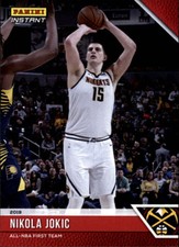 2018-19 Panini Instant NBA #166 Nikola Jokic Denver Nuggets  First Team Only 69 