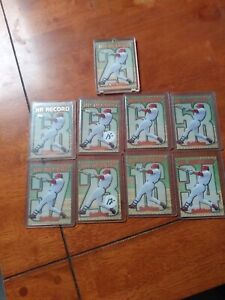 1999 Topps - HR Record Lot Of 9 #220 Mark McGwire