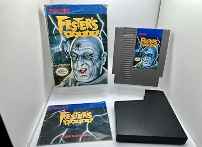 Fester’s Quest ( Nintendo NES 1989 ) Authentic Tested Complete CIB - Image 1 of 4