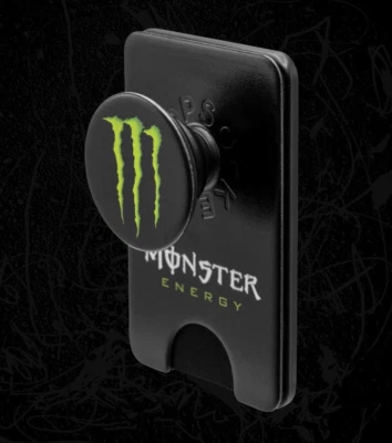 Monster Energy PopSockets Oficial MagSafe Magnético Teléfono Cartera NUEVO/SELLADO Foto 1 de 4