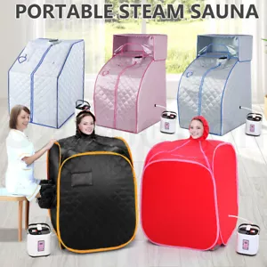 Portable Steam Sauna Detox Indoor Home Skin Spa Loss Weight Body Slimming Tent - Picture 1 of 61