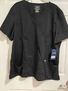 Cherokee Women Scrubs Top Workwear Revolution Tech V-Neck WW770 - Women's 2X NEW - Picture 1 of 5