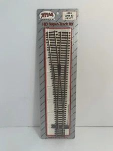 Atlas HO Scale Code 83 Super Switch Left Hand #6 Turnout #505 (N) - Picture 1 of 1