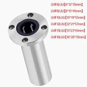 LMF6LUU/LMF8LUU - LMF16LUU Brida Redonda Rodamientos de Buje Lineal - Imagen 1 de 5