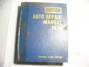 MOTOR'S AUTO REPAIR MANUAL 1974 - Picture 1 of 9
