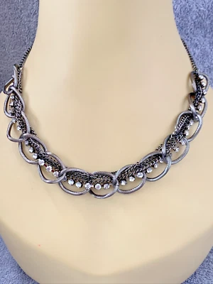 Collar Multicadena Cristal Metal Cookie Lee - Nuevo Con Etiquetas Foto 1 de 4