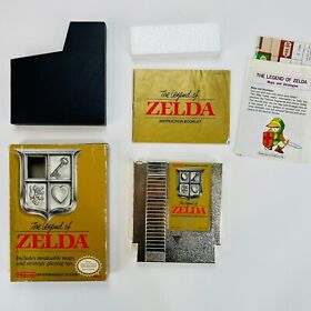 The Legend of Zelda - Nintendo NES, 1987 EN CAJA completo en caja ovalado ¡Envío gratuito!