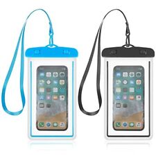 2 Pack Waterproof Phone Pouch Bag Universal Phone Water Protector Case