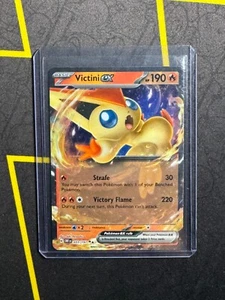 Victini ex 033/197 - Pokemon TCG Obsidian Flames Ultra Rare Card NM - Foto 1 di 2