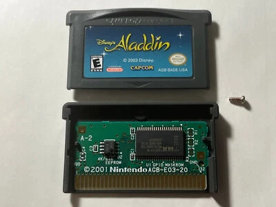 Disney's Aladdin (Nintendo Game Boy Advance) GBA Authentic Cartridge Only Works - Image 1 of 4