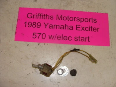 Yamaha Exciter 570 EX 1989 calentador de manos empuñadura interruptor calentador de manos fabricante de equipos originales Foto 1 de 4