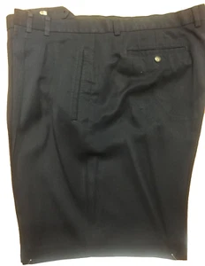 Cutter & Buck Navy Shorts Mens Size 44 65/35 poly rayon Pleat - Picture 1 of 4