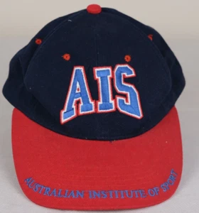 Australian Institute of Sport (AIS) Baseball Style Cap Hat Blue Adjustable Logo - Bild 1 von 5