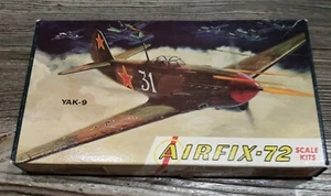 Airfix 72 Yak-9 Fighter Airplane model kit 4-46 - Picture 1 of 10