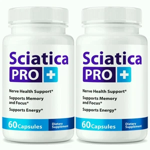 (2 Pack) Sciatica Pro+ Pills for Nerve Health, Sciatica Pro Plus Nerve Support - Picture 1 of 3