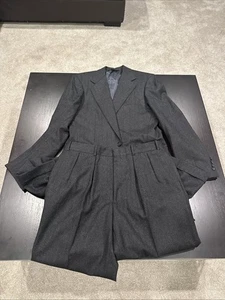 Vintage Classic Southwick Made in USA Charcoal Slate Wool Suit 40 R - Bild 1 von 17