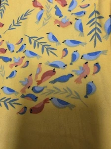 Lularoe L/XL Leggings kids- Yellow with Colorful Birds- Extremely Cute *Rare* - Picture 1 of 3