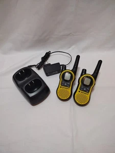 Motorola Talkabout MH230R Two Way Radio Walkie-Talkie Yellow W/Charger - Picture 1 of 9