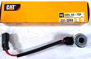 GENUINE CAT 231-3269 SOLENOID 12 Volt Top Level Coil CATERPILLAR C11 C13 C15 C18 - Bild 1 von 4