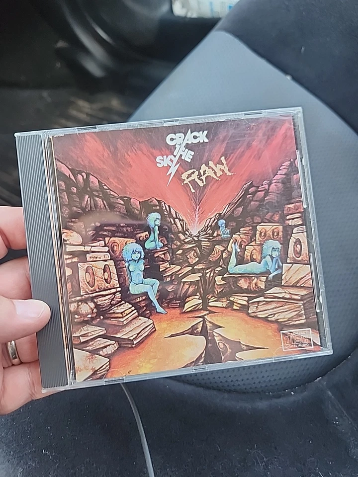 Crack The Sky - Raw CD Progressive Rock Grudge Records 1987 Works Rare HTF Foto 1 de 4