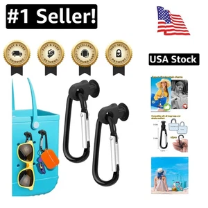 Versatile Carabiner Keychain Set for Bogg Bags - Keep Your Keys Handy & Stylish - Picture 1 of 9