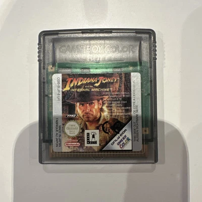 Indiana Jones And The Infernal Machine: Nintendo Gameboy Color - Genuine&Tested - Image 1 of 3