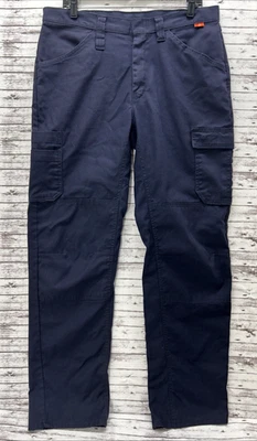 Pantalones Bulwark FR para Hombres 42x30 Serie iQ Carga Doble Rodilla Ripstop Azul 9.0 ATPV Foto 1 de 4