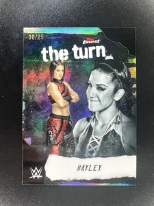 2025 WWE Topps Finest BAYLEY The Turn BLACK Refractor /25 - Bild 1 von 2