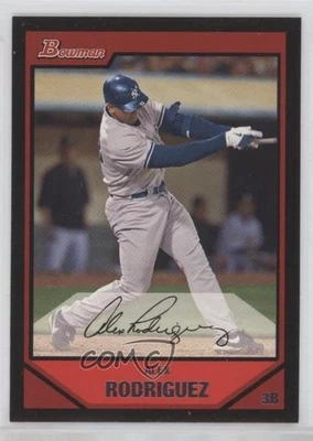 2007 Bowman Alex Rodriguez #200 - Image 1 of 2
