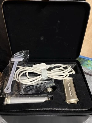 Tqcir 8-in-1 Hot Air Styler Hair Dryer Brush Auto-Wrap Curler Gold - Image 1 of 3