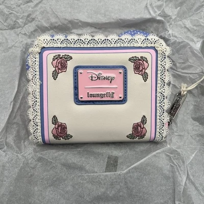 Cartera Loungefly Disney Minnie Mouse Floral Encaje Orejas Cremallera Foto 1 de 4