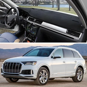 Inner Dashboard Carpet Dash Mat Cover Black for Audi Q7 2020-2025 2026 with HUD - Picture 1 of 6