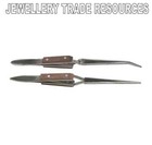 2 JEWELLERS REVERSE SOLDERING TWEEZERS JEWELLERY MAKING