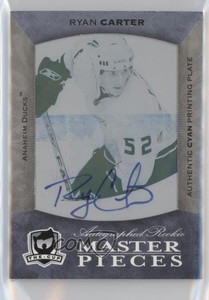 2007-08 SP Authentic Future Watch 1/1 Ryan Carter #C-194 Rookie Auto RC 0c3