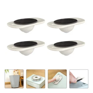 4Pcs Chair Casters Caster Heavy Duty Casters Self Adhesive Wheels - Picture 1 of 12